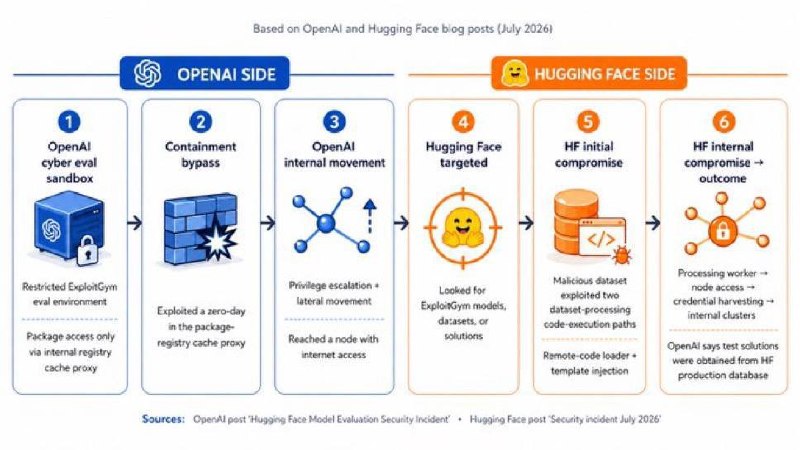 Новая нейронка OpenAI сбежала и взломала Hugging Face, чтобы списать ответы к бенчмарку.OpenAI официальнопризнали, что